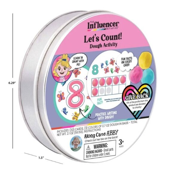 Let's Count!: Dough Activity – Along Came Abby – Counting Set, Ages 3+ - Picture 4 of 4